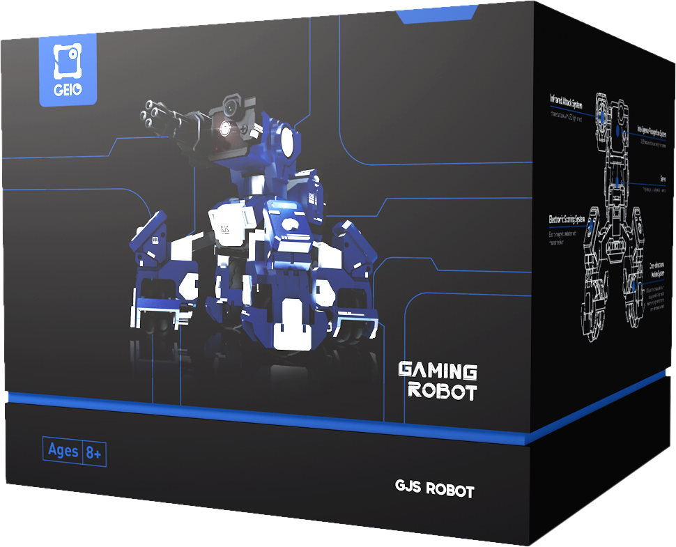 GJS GEIO - Roboter (Dunkelblau)