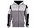 BIOWORLD NES Inspired - Kapuzenpullover (Grau/Schwarz)