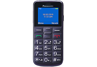 PANASONIC KX-TU110EXV SingleSIM lila nyomógombos kártyafüggetlen mobiltelefon