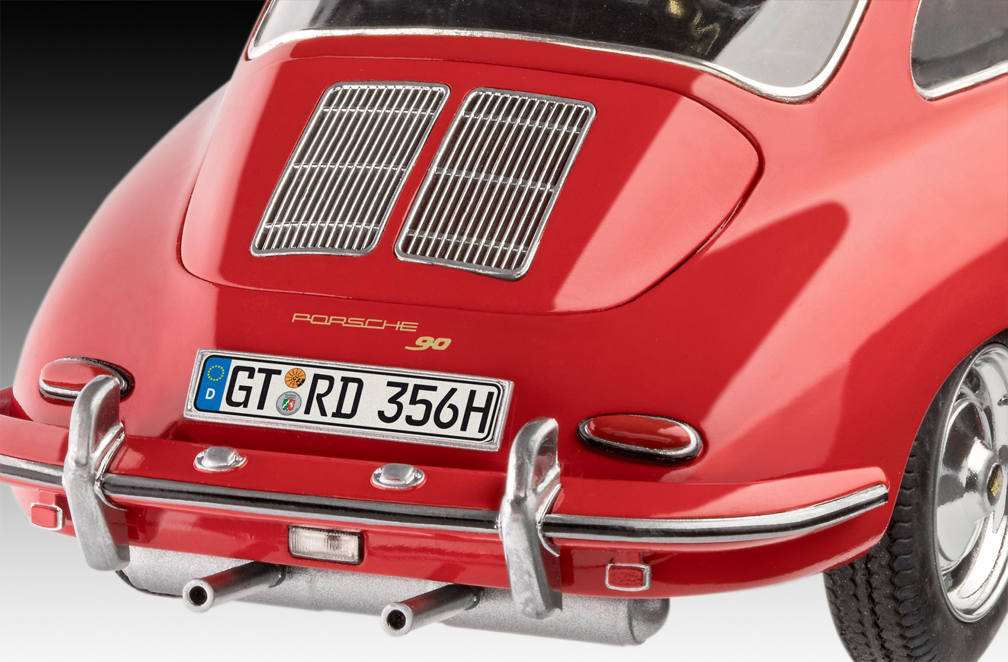 REVELL Porsche 356 Coupe Mehrfarbig Modellbausatz