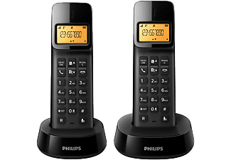 PHILIPS D1402B/53 Vezeték nélküli dual dect telefon