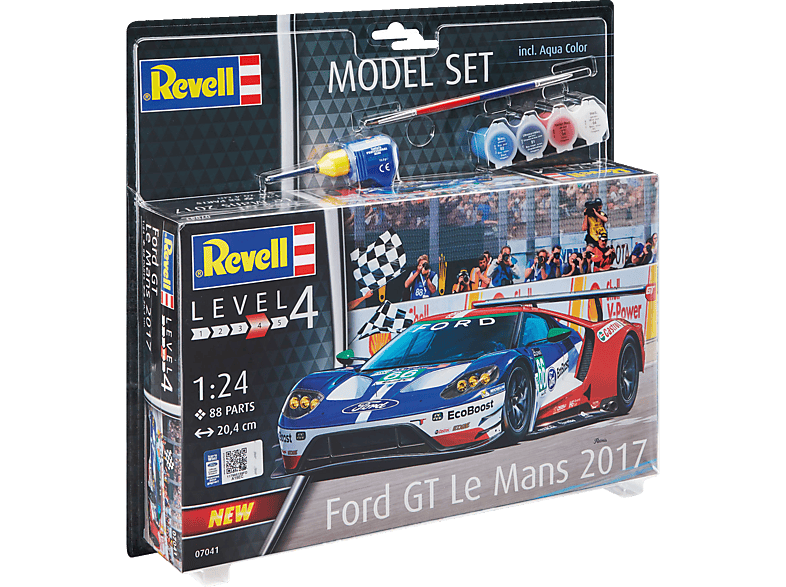 REVELL Ford GT - Le Mans Bausatz, Mehrfarbig