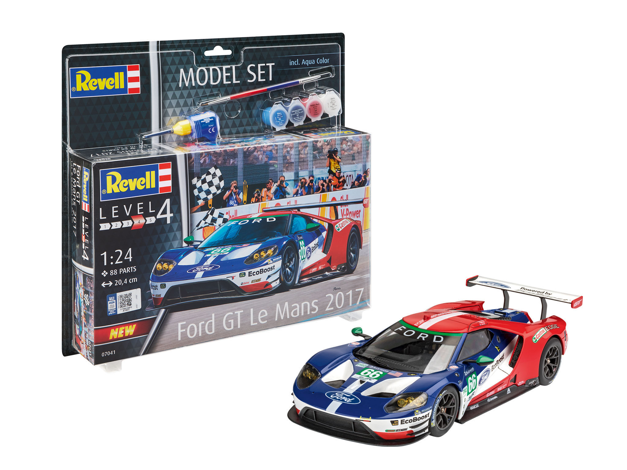 Bausatz, Le Ford Mehrfarbig - REVELL Mans GT