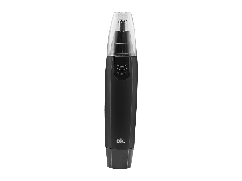 ok. ONT 1019 Nasenhaarschneider, Schwarz, Batteriebetrieb