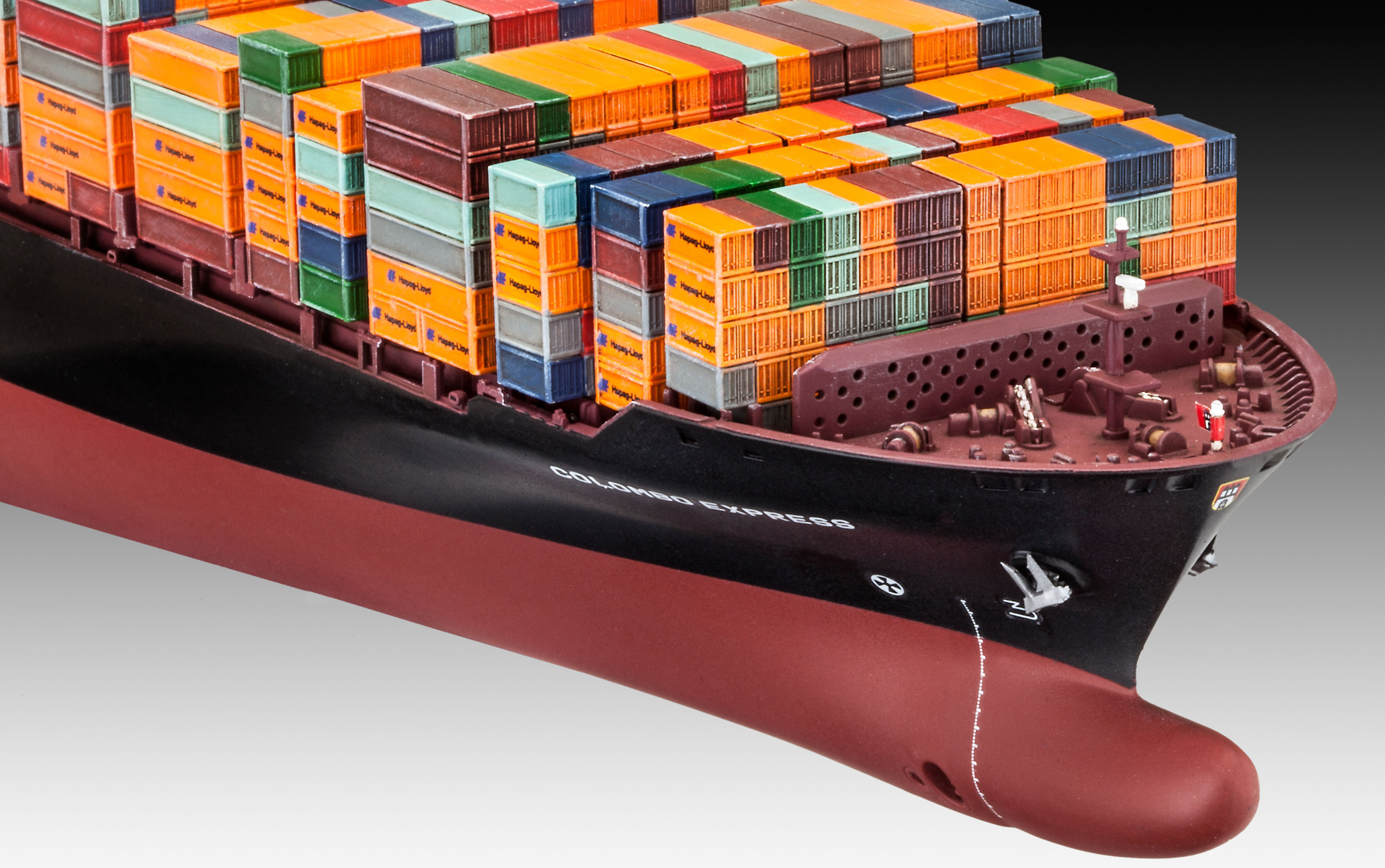 REVELL Container Ship Colombo Express Modellbausatz, Mehrfarbig