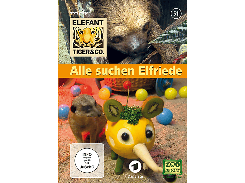 ELEFANT, TIGER & CO. SUCHEN ELFRIEDE 51 ALLE DVD 