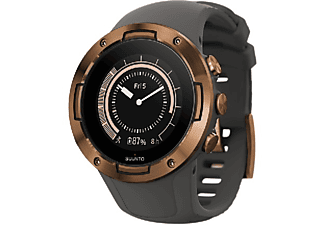 Reloj deportivo - Suunto 5, Graphite Copper, Bluetooth, Compatible smartphones, Calidad sueño, GPS