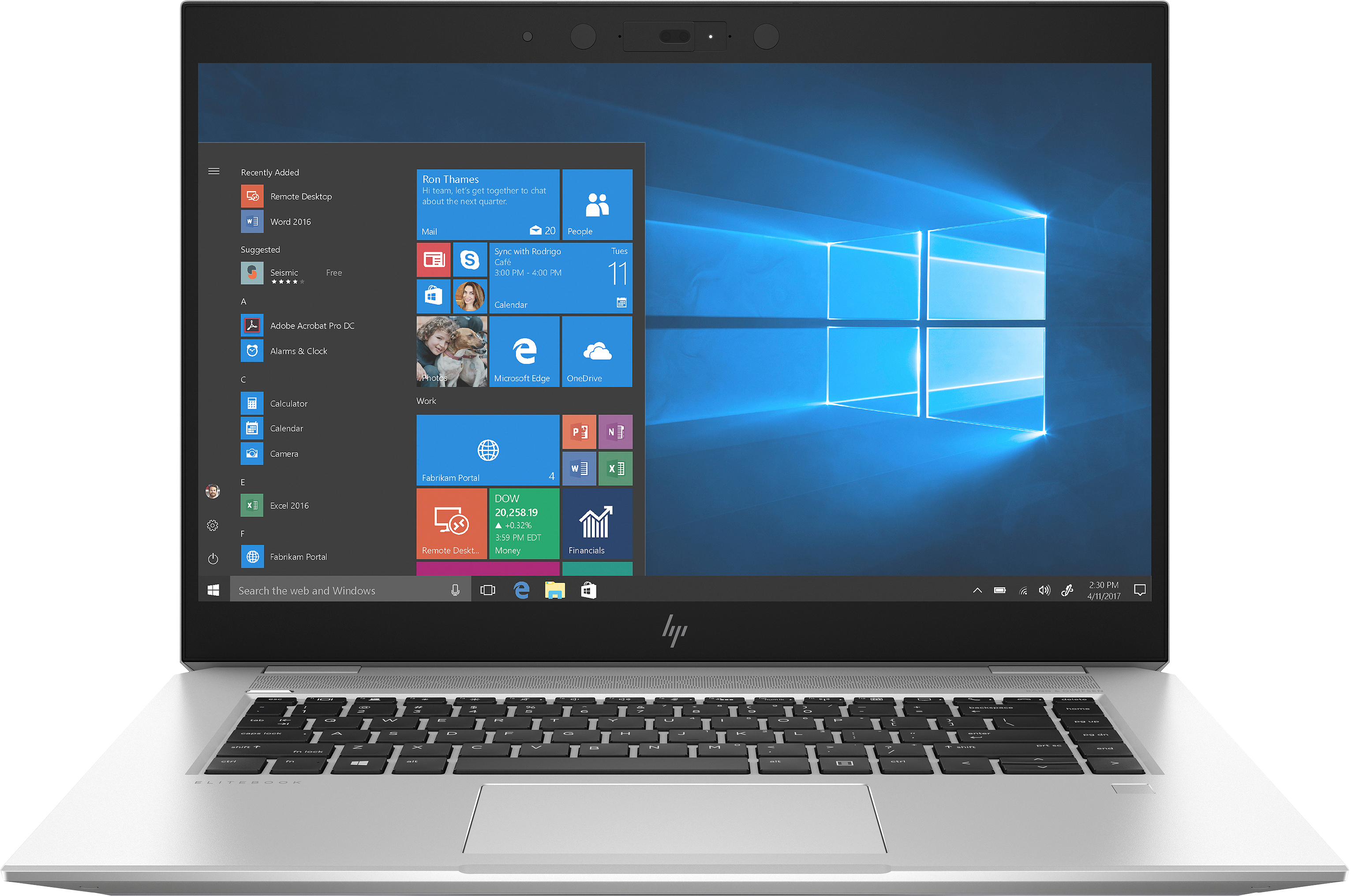 HP - B2B EliteBook 1050 G1 - 15,6 Zoll - Intel® Core™ i7 i7-8750H - 32 GB - 2 TB