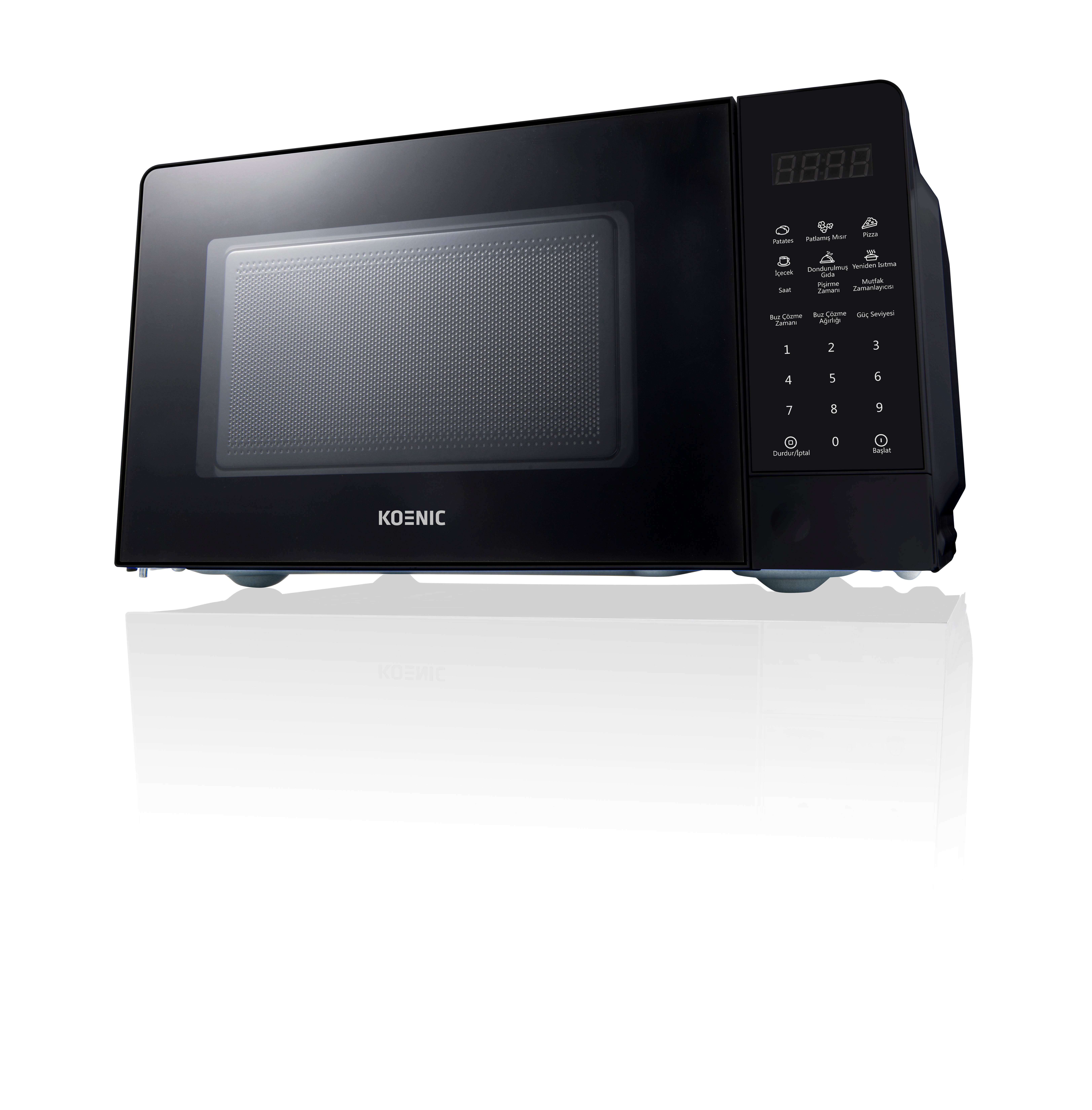 KOENIC KMW 12215 DB 20L Mikrodalga Fırın Siyah