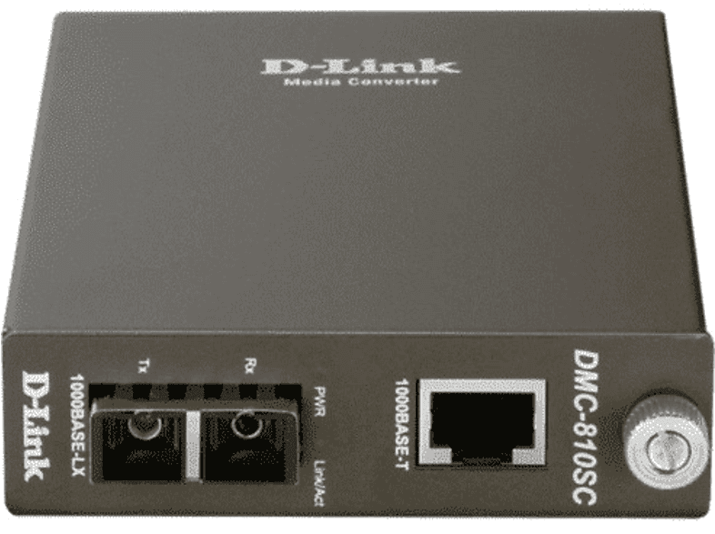 Convertidor de medios | D-Link DMC 810SC