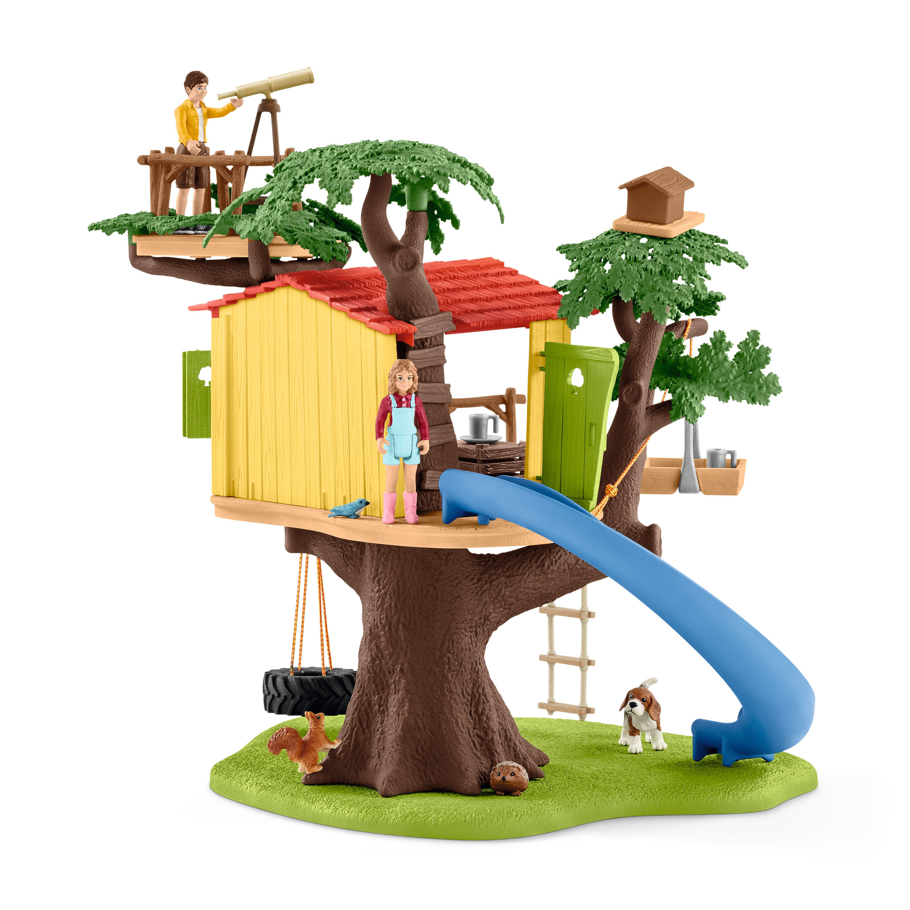 Mehrfarbig Baumhaus Abenteuer Spielset SCHLEICH