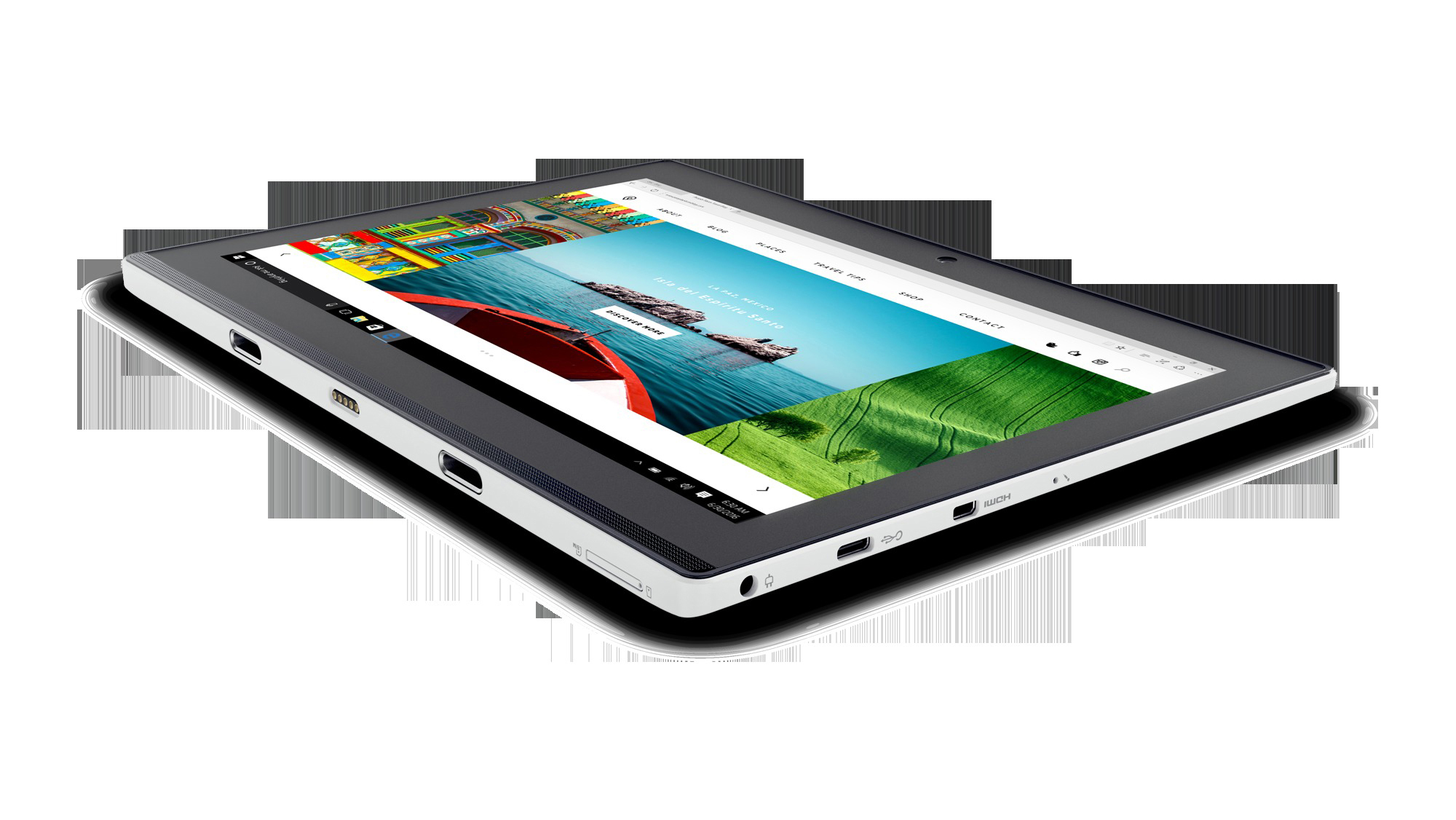 LENOVO MIIX 320-10ICR, Convertible, 32 GB, 10,1 Zoll, Snow White