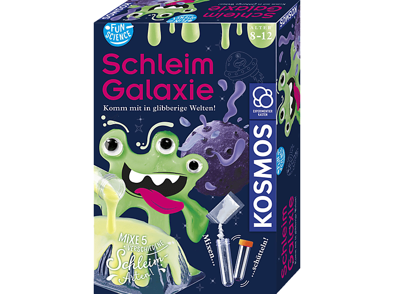 KOSMOS Fun Science Schleim-Galaxie  Experimentierset, Mehrfarbig