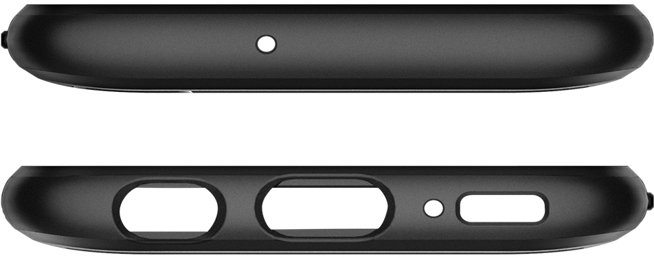 SPIGEN Rugged Armor Samsung Galaxy A40 Zwart