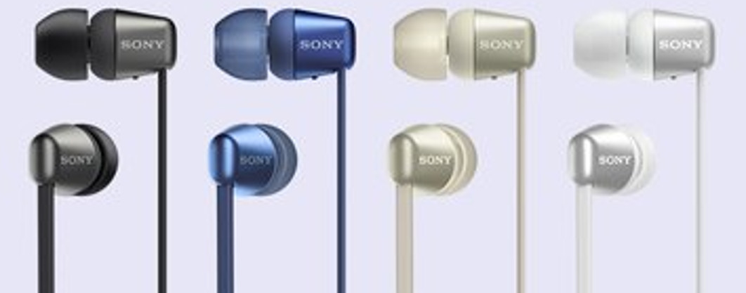 SONY Écouteurs sans fil Bleu (WIC310L.CE7)