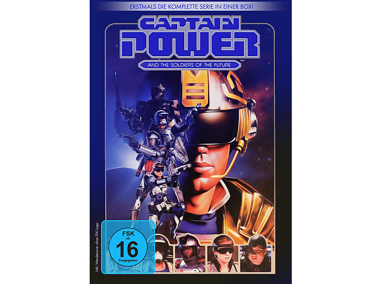 Die Serie Power komplette - Captain DVD
