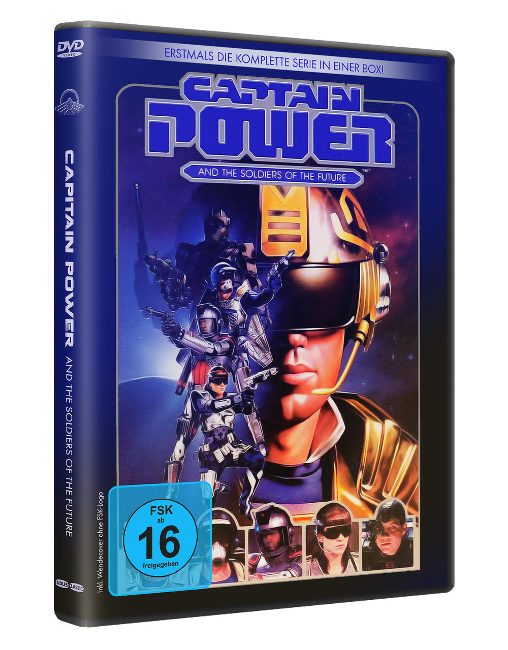 - DVD Die Captain komplette Power Serie