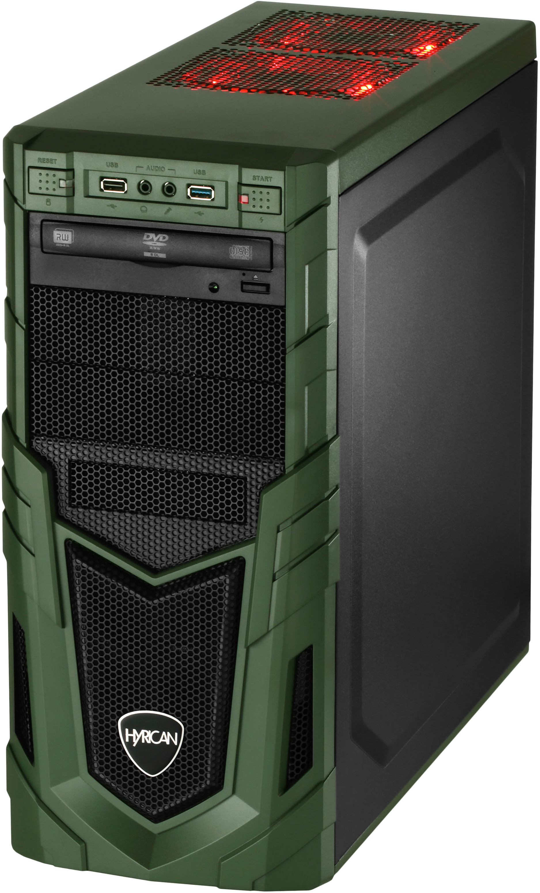 HYRICAN MILITARY GAMING 6366 - Intel® Core™ i5 i5-9400F - 16 GB - 480 GB - NVIDIA GeForce® GTX 1660 Ti - Windows 10