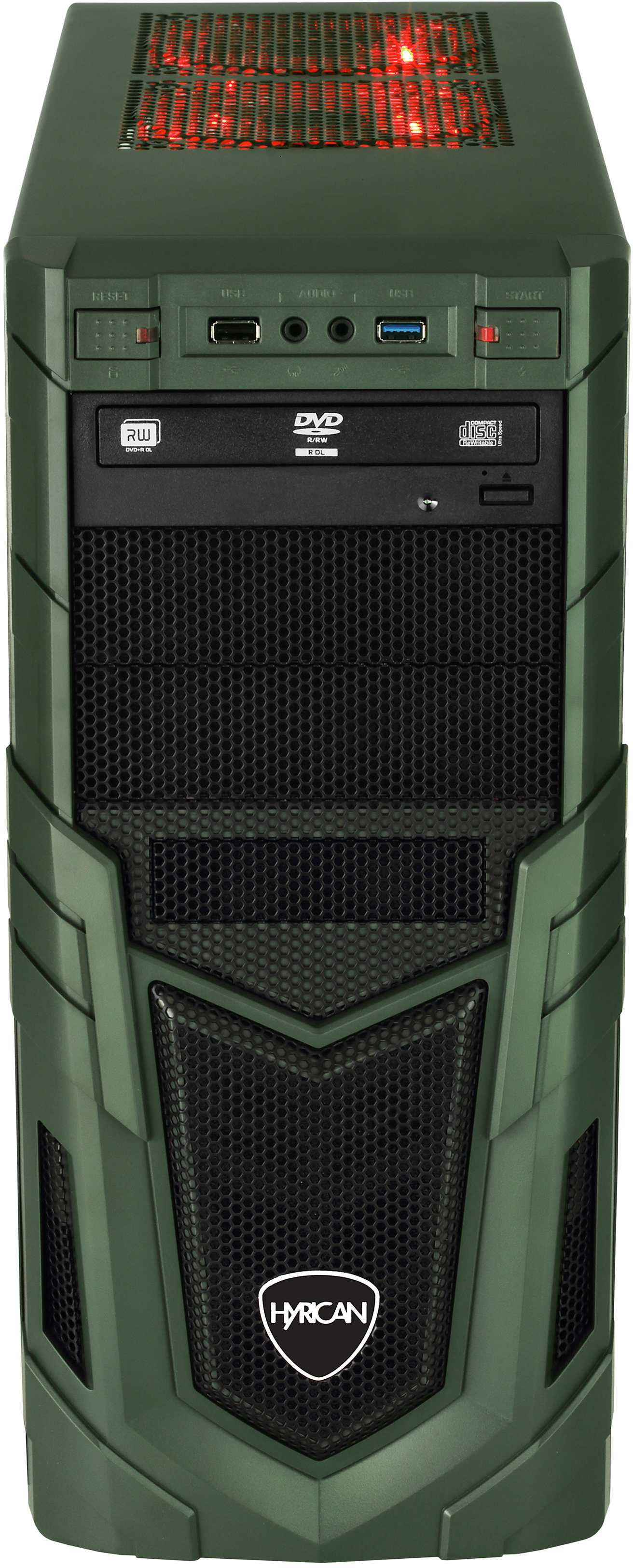 HYRICAN MILITARY GAMING 6366 - Intel® Core™ i5 i5-9400F - 16 GB - 480 GB - NVIDIA GeForce® GTX 1660 Ti - Windows 10