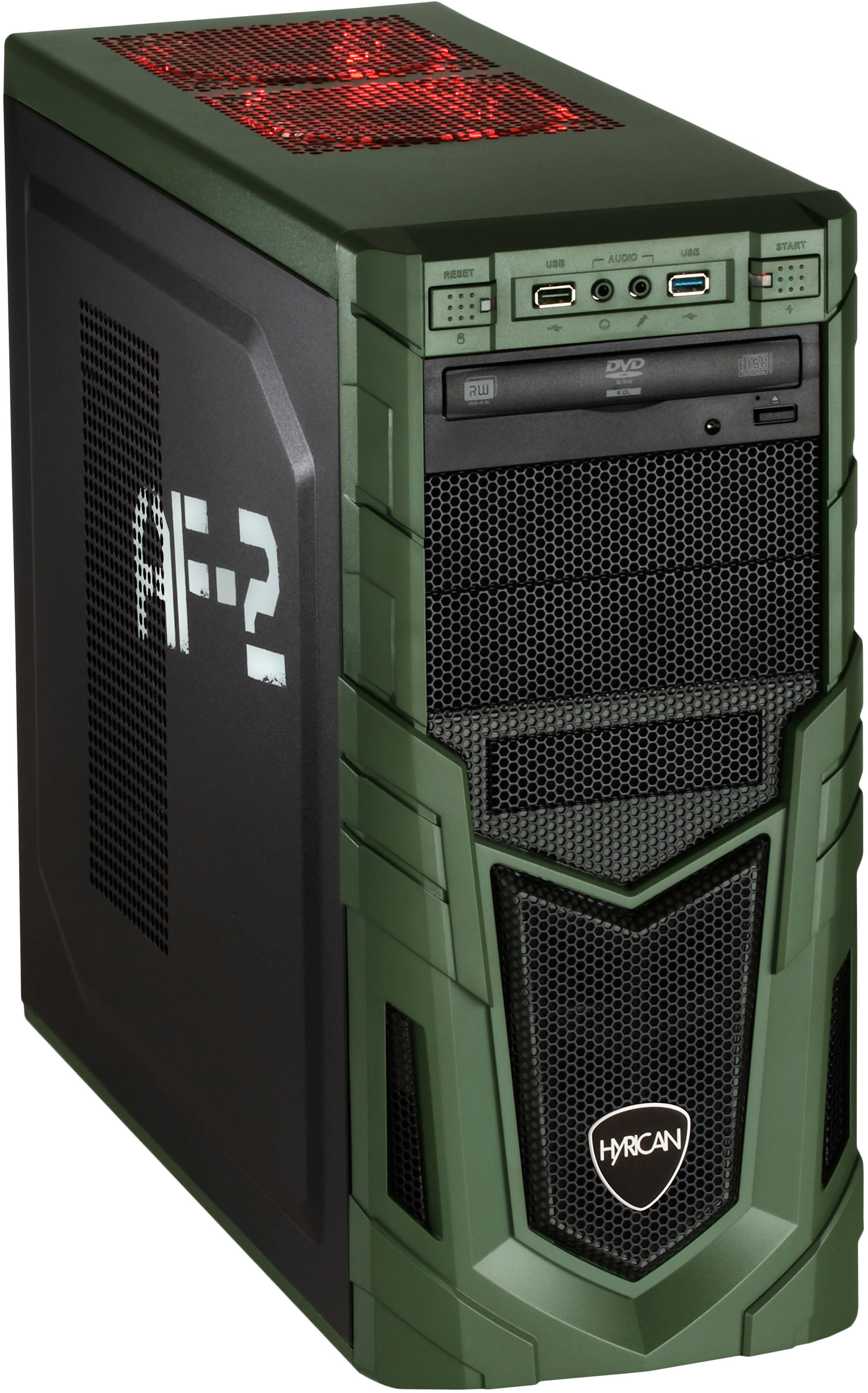 HYRICAN MILITARY GAMING 6366 - Intel® Core™ i5 i5-9400F - 16 GB - 480 GB - NVIDIA GeForce® GTX 1660 Ti - Windows 10