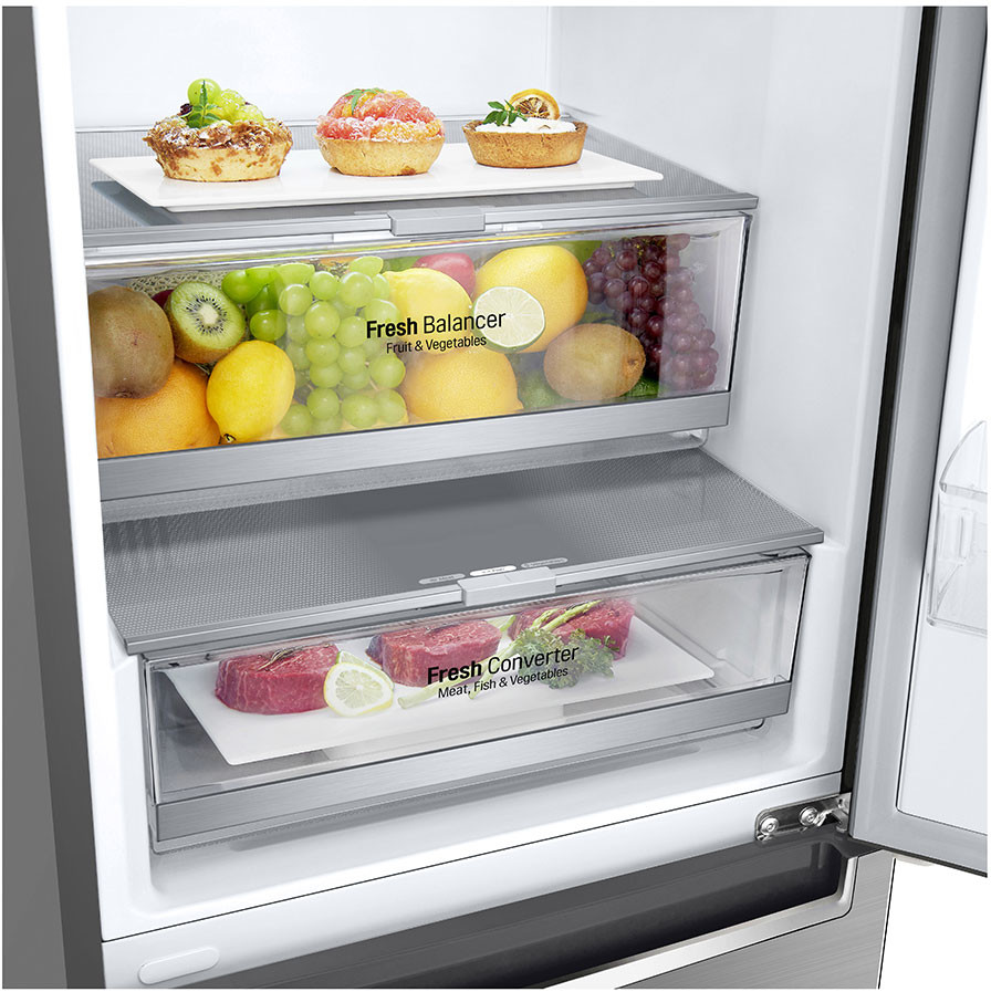 LG GBB72PZEFN No Frost kombinált hűtőszekrény