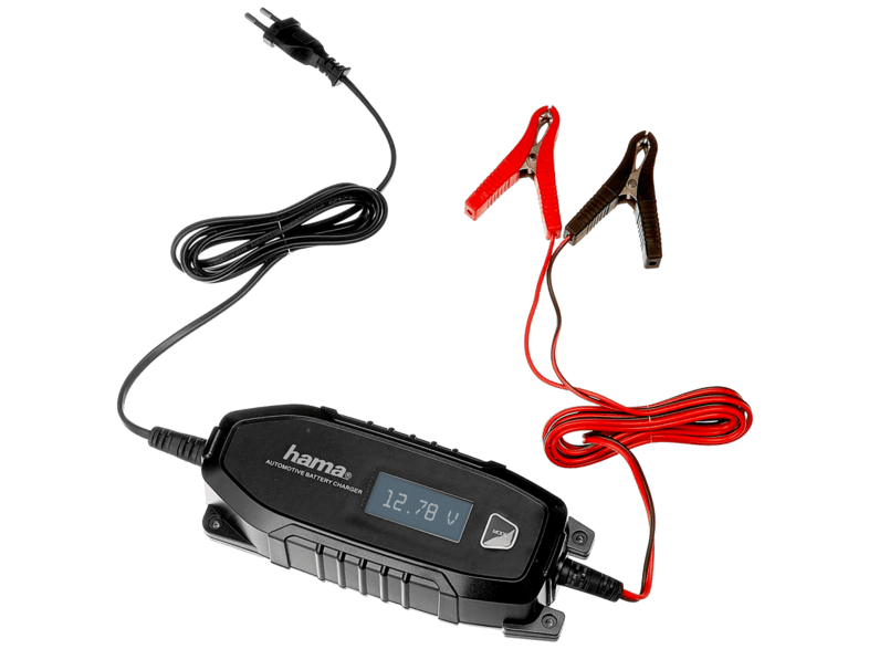 Hama Chargeur De Batterie Automatique Pour Voiture Bateau Moto