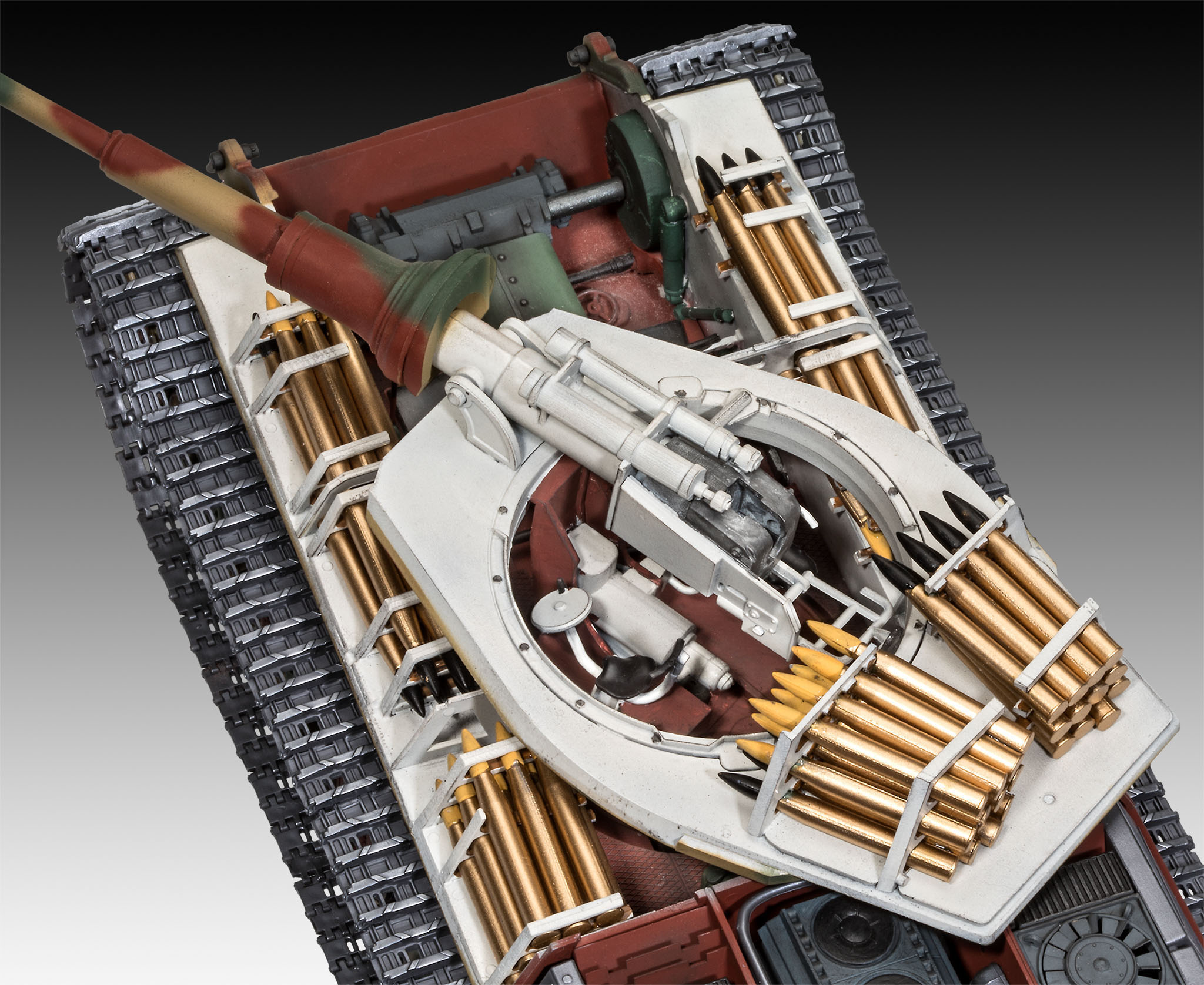 REVELL Tiger II Modellbausatz, Mehrfarbig