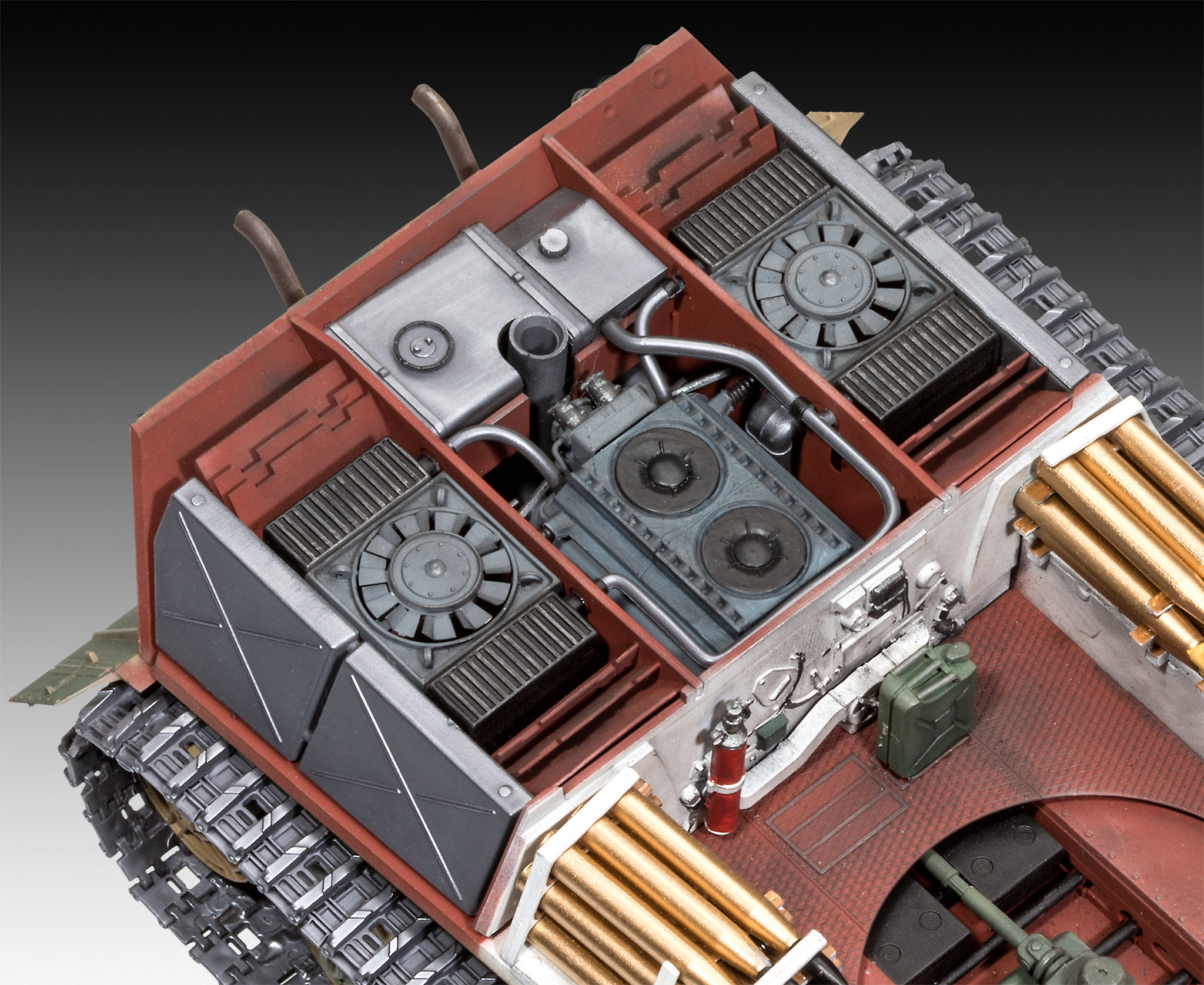 REVELL Tiger II Modellbausatz, Mehrfarbig