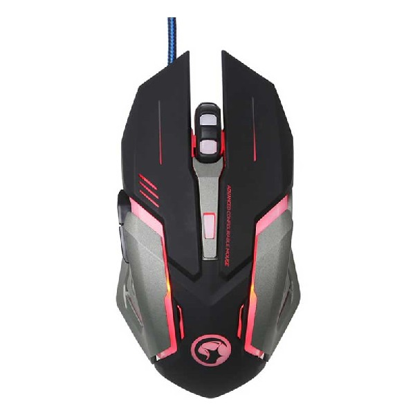 Ratón gaming - Scorpion MA-M314,  3200 DPI, Luz Led, negro