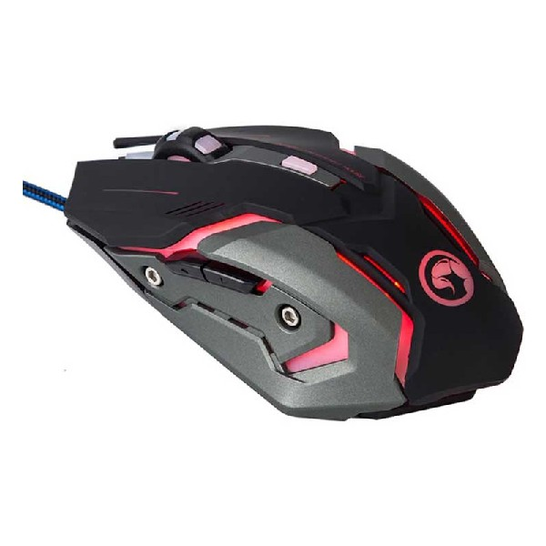 Ratón gaming - Scorpion MA-M314,  3200 DPI, Luz Led, negro