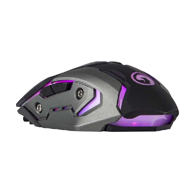 Ratón gaming - Scorpion MA-M314,  3200 DPI, Luz Led, negro