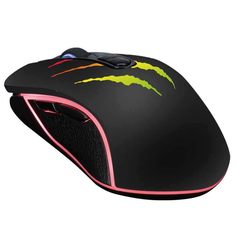 Ratón gaming - Scorpion MA-M425G,  3200 DPI, Luz Led, negro