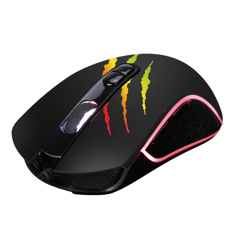 Ratón gaming - Scorpion MA-M425G,  3200 DPI, Luz Led, negro