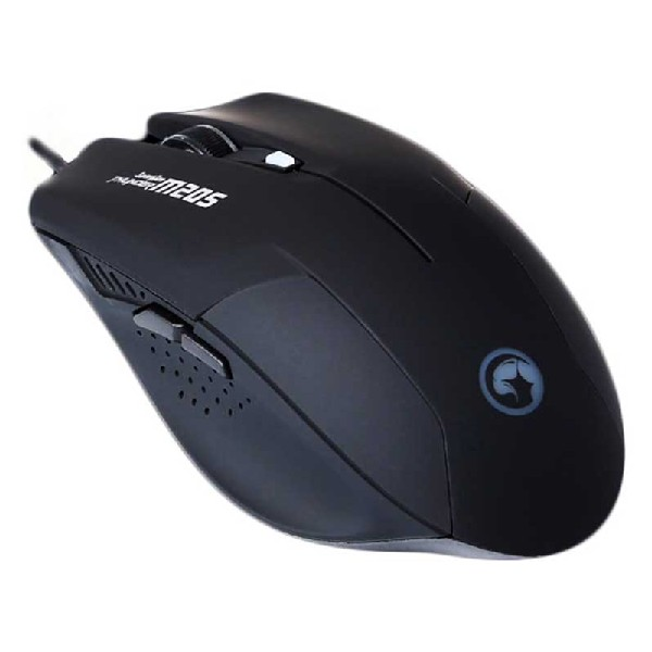 Ratón gaming - Scorpion MA-M205 BK,  2400 DPI, Luz Led, negro