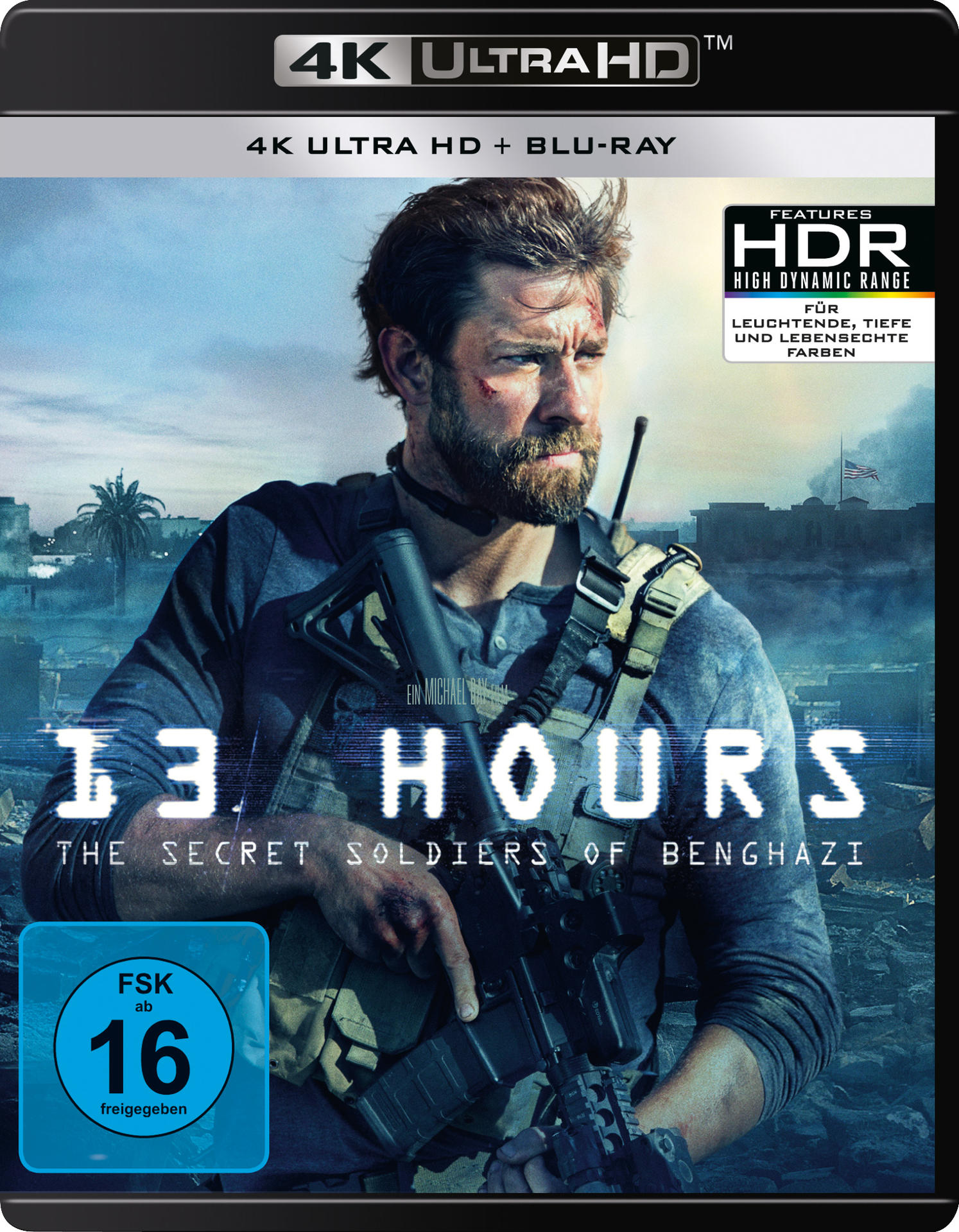 13 Hours: The Secret Soldiers of Benghazi 4K Ultra HD Blu-ray + Blu-ray