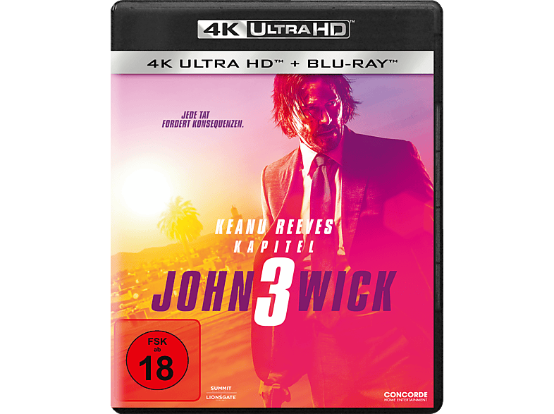 John Wick: Kapitel 3 4K Ultra HD Blu-ray + Blu-ray (FSK: 18)
