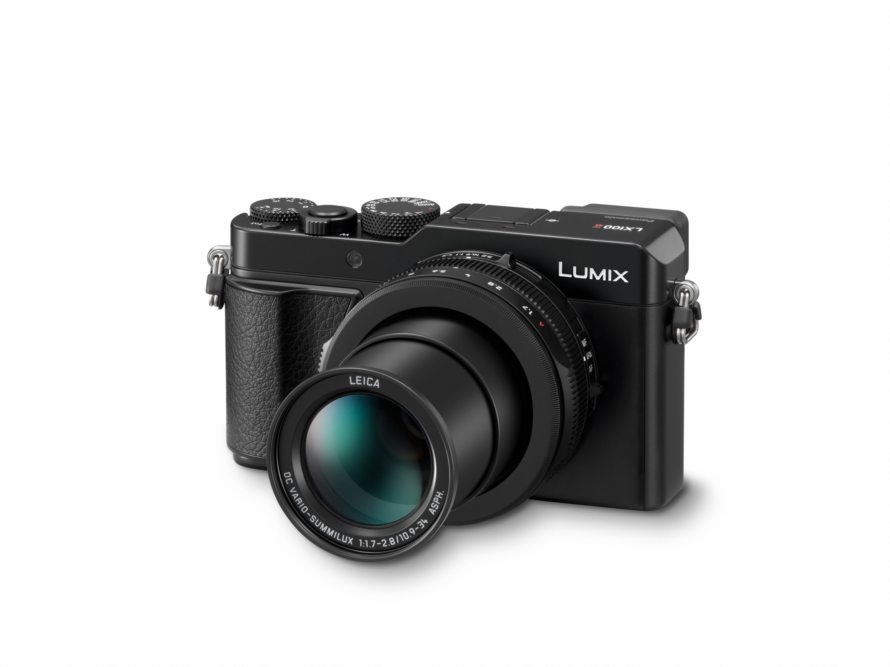 PANASONIC LUMIX DC-LX100 II Digitalkamera Schwarz, 3.1x opt. Zoom, 7.5 cm Display, 1.2 MP, Touch-Funktion, WLAN