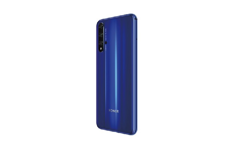 Móvil - Honor 20, Azul, 128 GB, 6 GB RAM, 6.26" Full HD+, Kirin 980, Cuatro Cámaras AI 48MP, 3750 mAh, Android