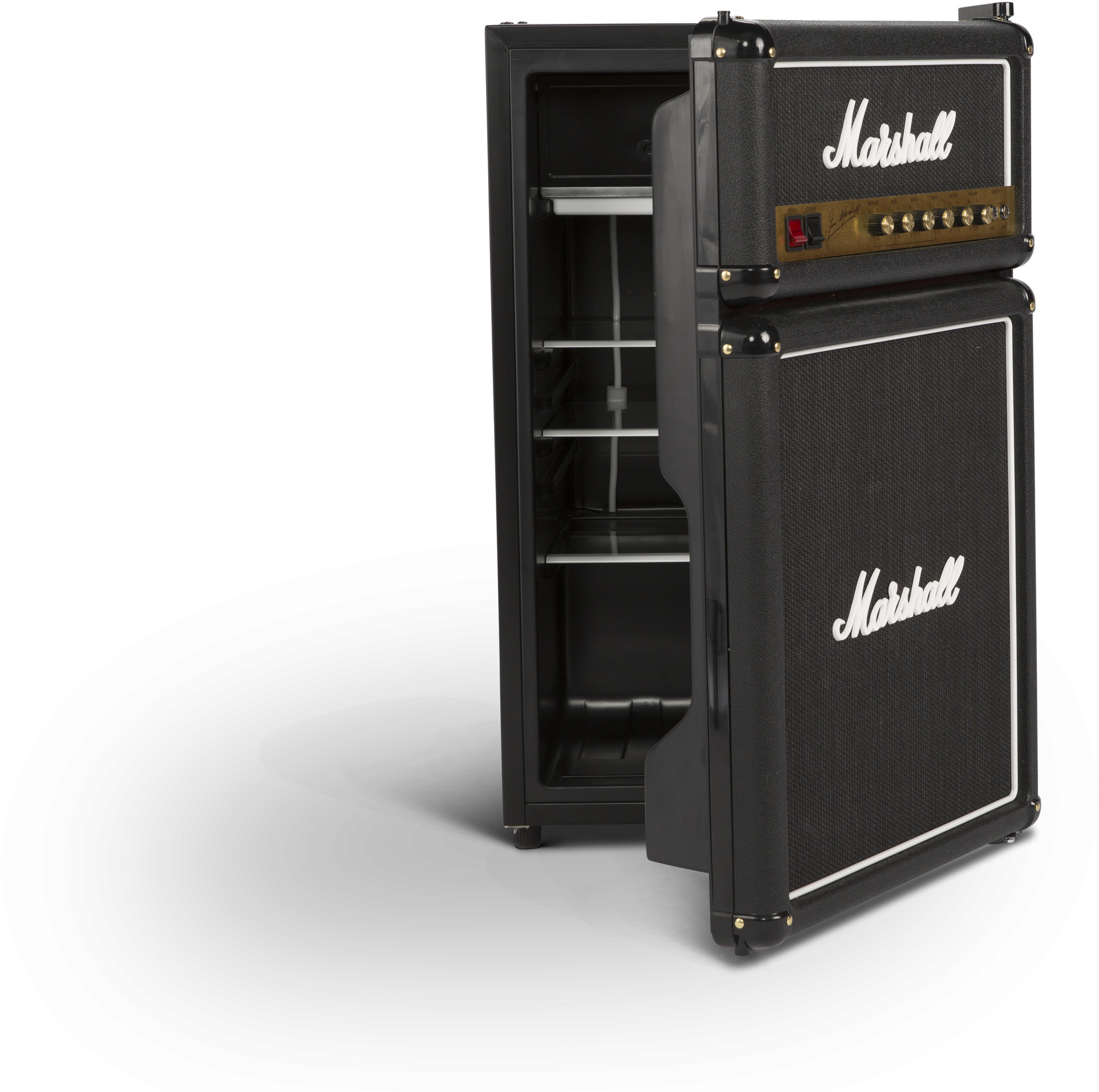 MARSHALL MF4.4BLK-EU Kühlschrank (112 l, F, 830 mm hoch, Schwarz)