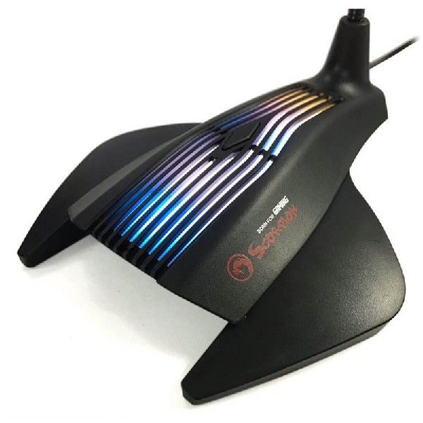 Micrófono - Scorpion MA-MIC01, Gaming, USB, RGB