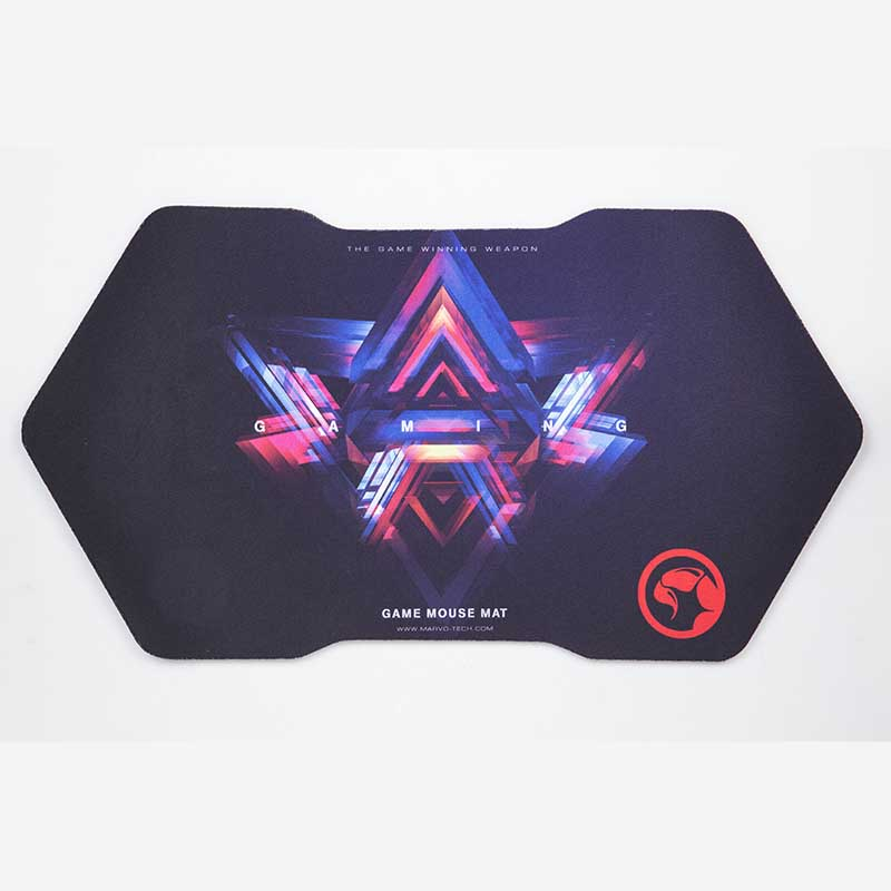 Pack Ratón gaming + Alfombrilla - Scorpion MA-M309+G7, 2400 DPI, Luz led, negro