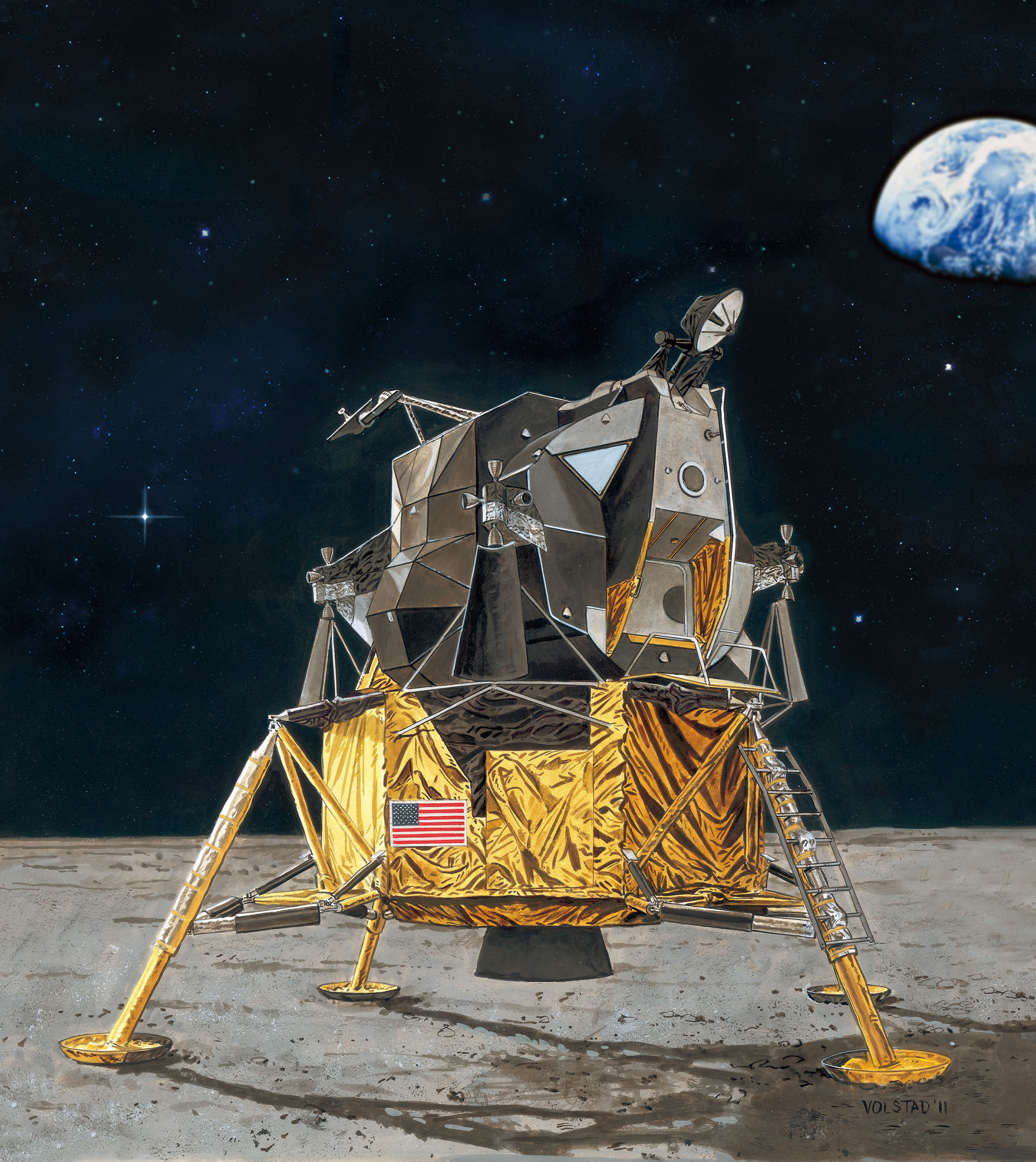 REVELL Apollo 11 Eagle Lunar Bausatz, Mehrfarbig Module