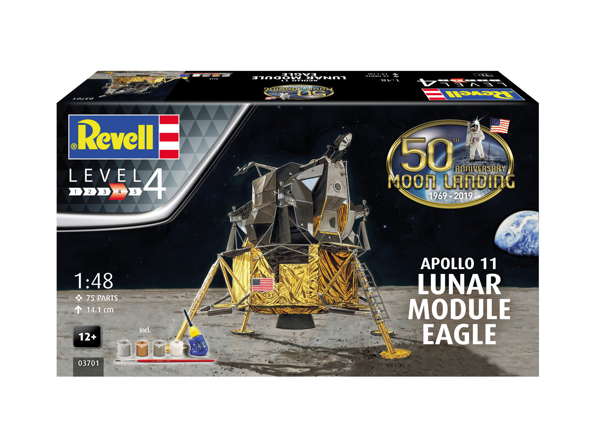 REVELL Apollo 11 Lunar Bausatz, Module Eagle Mehrfarbig