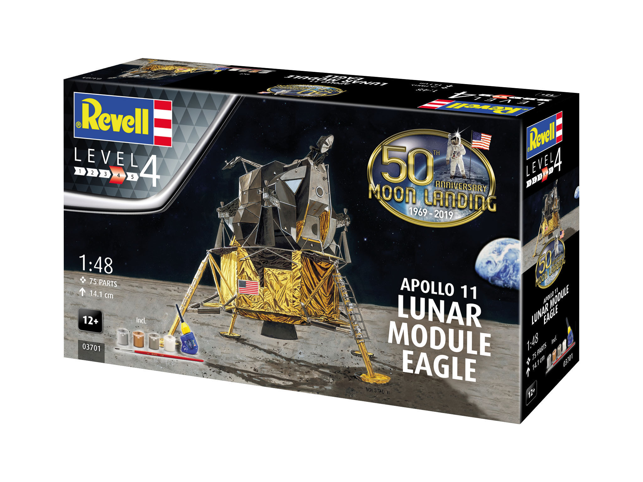 REVELL Apollo Module Eagle Lunar 11 Mehrfarbig Bausatz