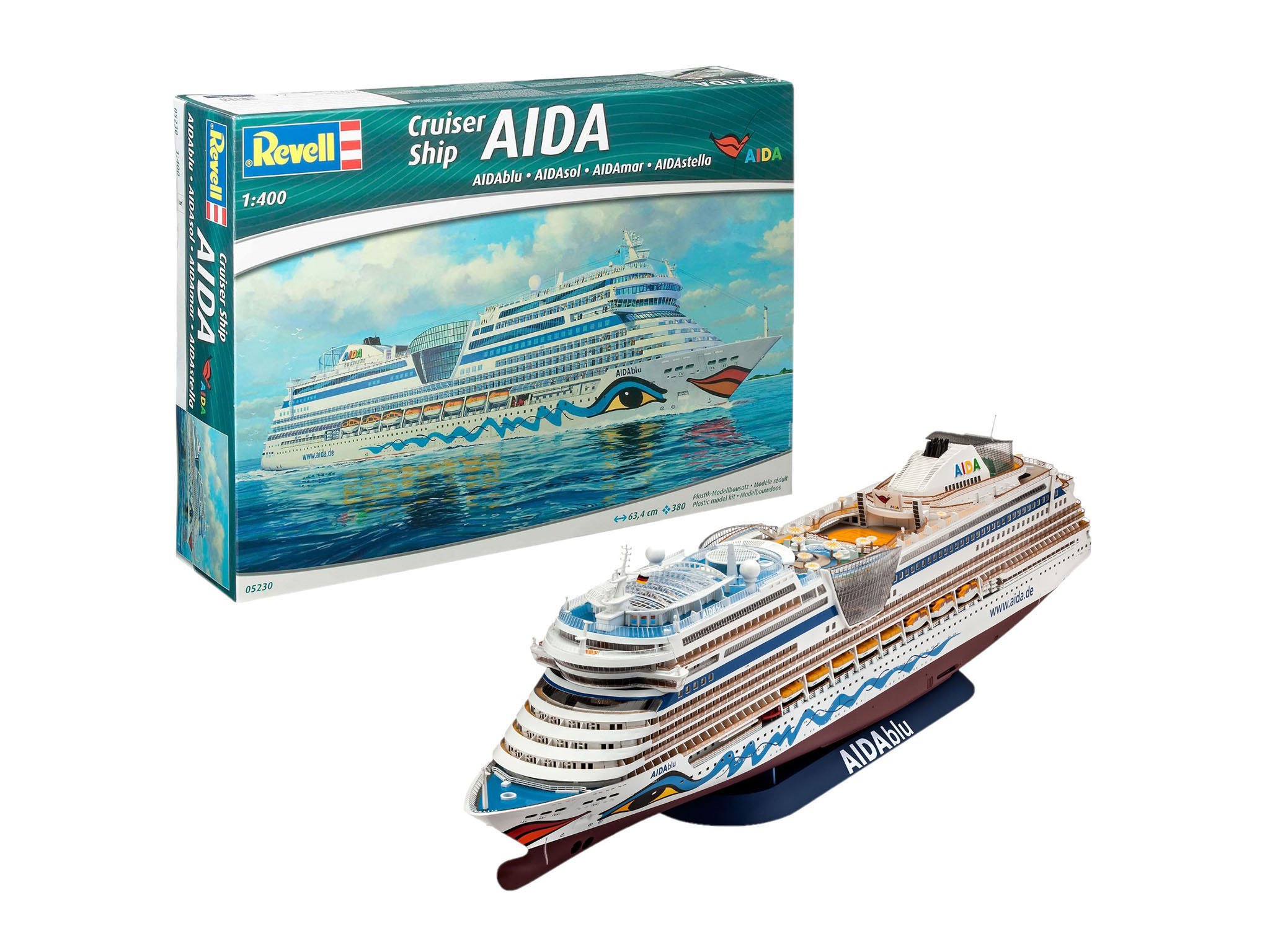 REVELL Cruiser Bausatz, Ship Mehrfarbig AIDA