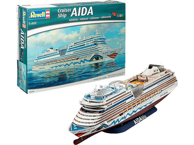 REVELL Cruiser Ship Mehrfarbig AIDA Bausatz