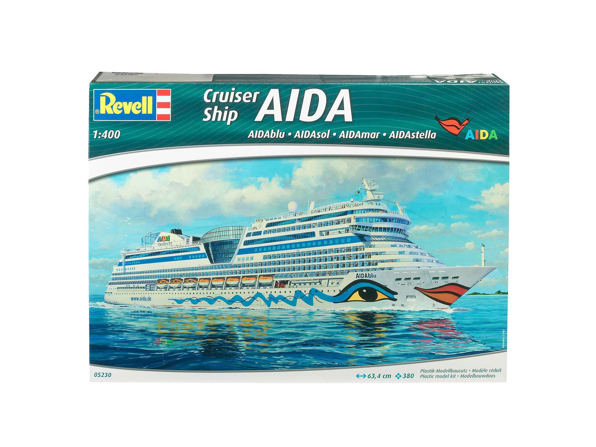 REVELL Cruiser Ship Mehrfarbig AIDA Bausatz