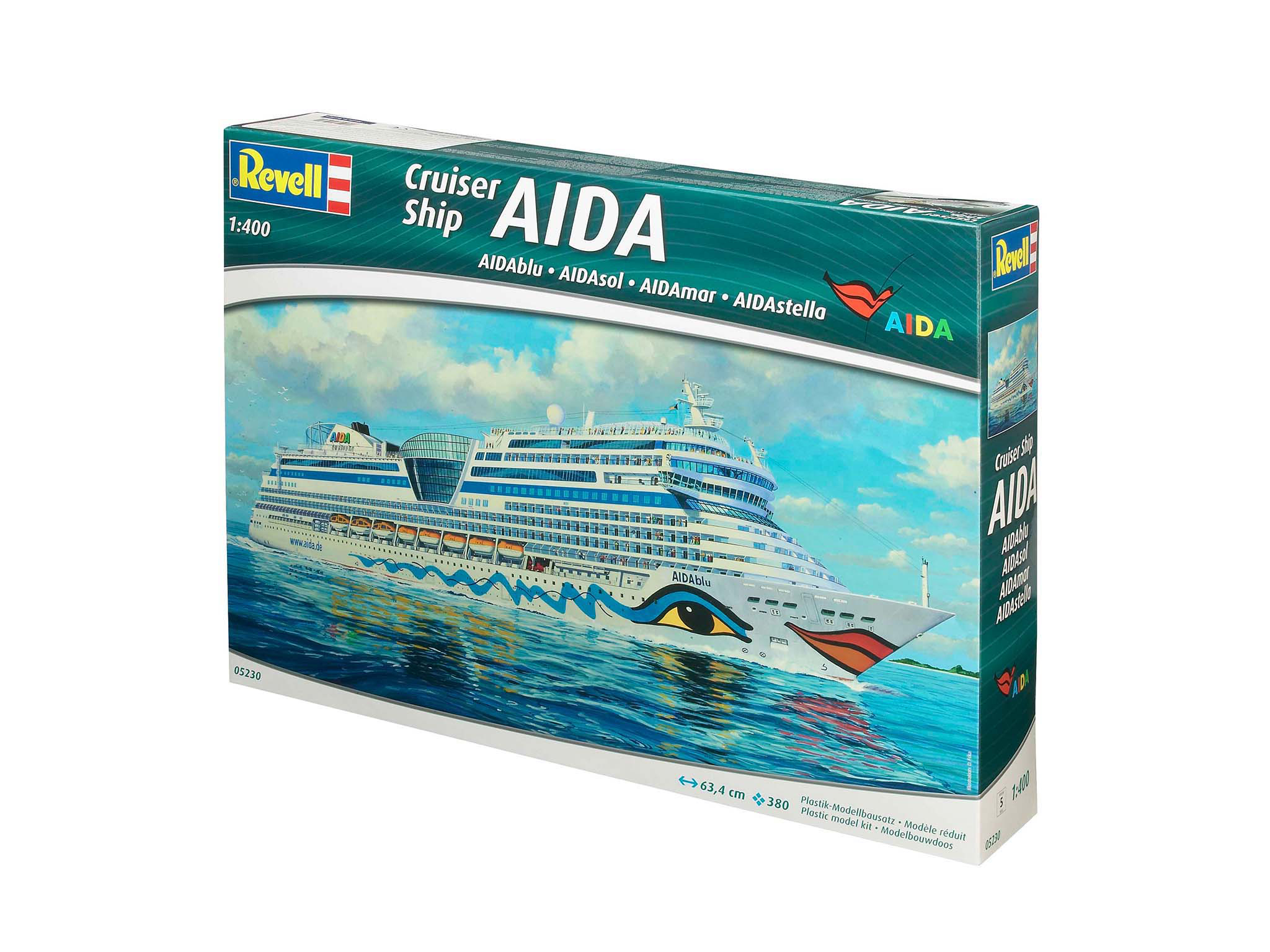 REVELL Cruiser Bausatz, Ship Mehrfarbig AIDA