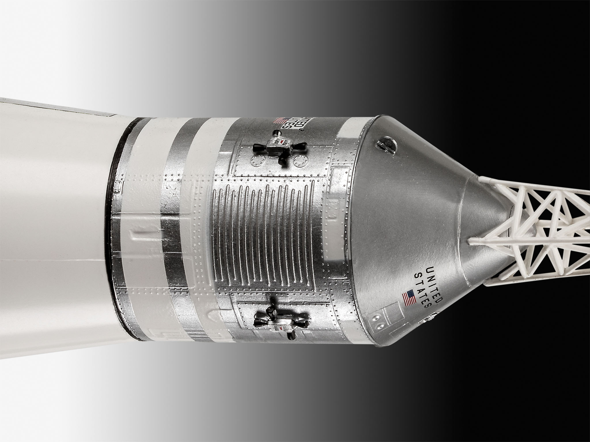 REVELL Bausatz, 11 V Rakete Mehrfarbig Saturn Apollo