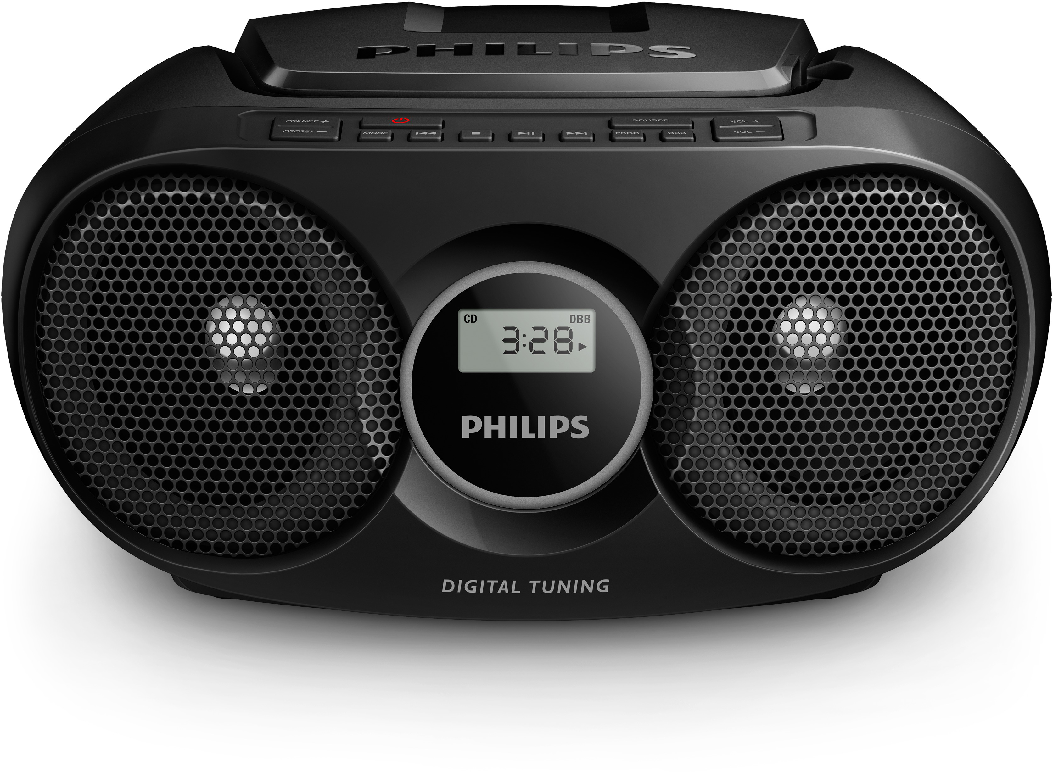 PHILIPS AZ 215B/12 CD-Soundmachine, schwarz